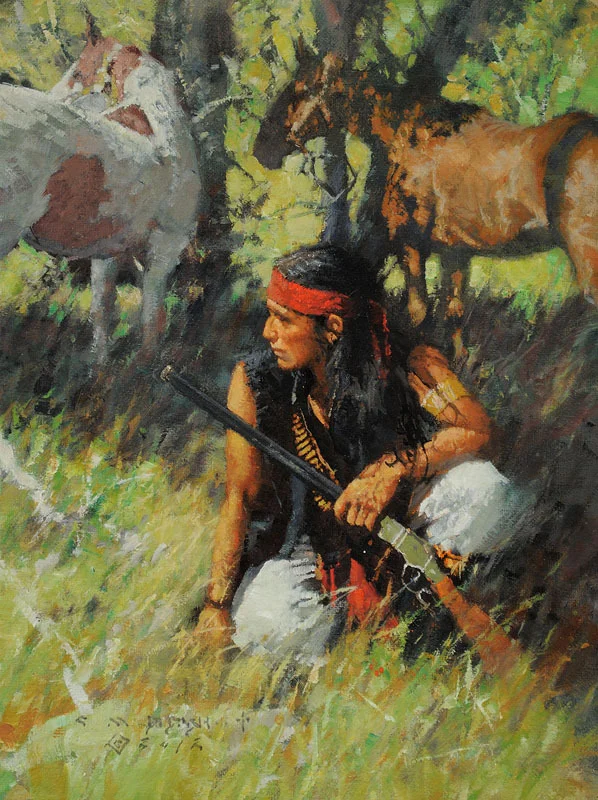 "WHAT WILL THE FUTURE BRING?" - oil on linen - 12"h x 9"w - SOLD