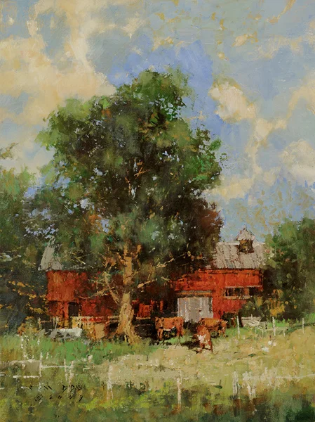 "Summer Breeze" - oil on linen - 16"h x 12"w - SOLD