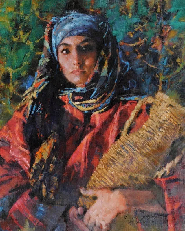 "RAHAB" - oil on linen - 20"h x 16"w - SOLD AWARD OF EXCELLENCE at the OPA Eastern Regional Show Oct 14, 2010