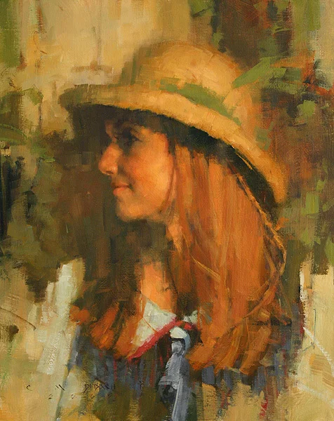 "Micah's Girl" - oil on linen - 20"h x 16"w - SOLD