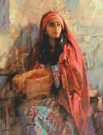 "Mary M" - oil on linen - 20" x 26" - SOLD