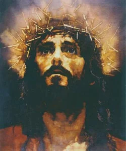 "Jesus - The Crucified One" Oil On Linen NFS