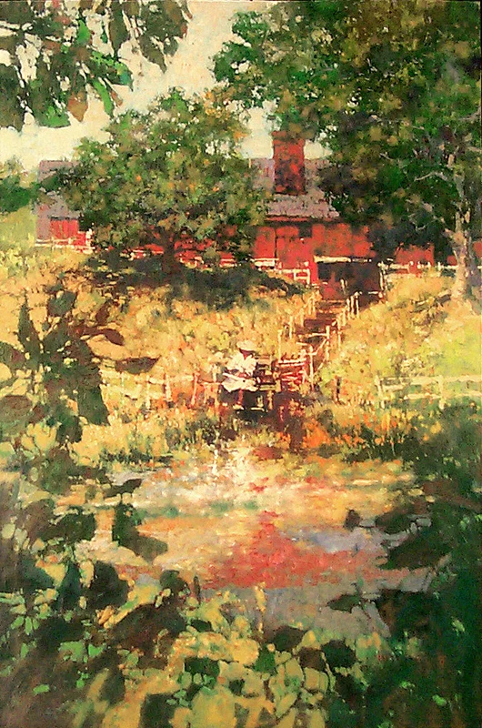 "LATE MAY" - oil on linen - 24"h x 18"w Available at Art Obsession Gallery, Tokyo, Japan