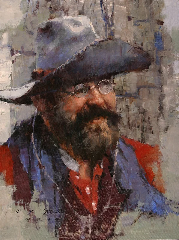 "COOKIE" - oil on linen - 12" x 16" - SOLD