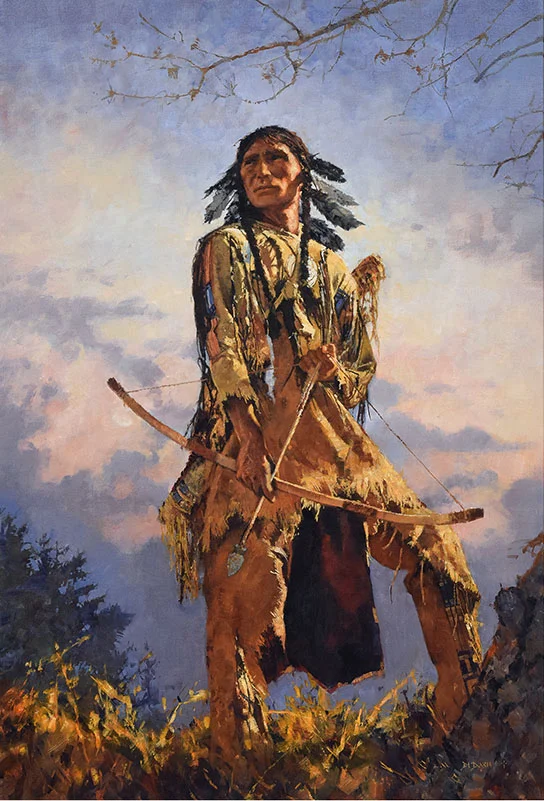 HE WHO STANDS TALL” Oil on Linen 50” x 34” Contact C Michael Dudash for pricing and availability