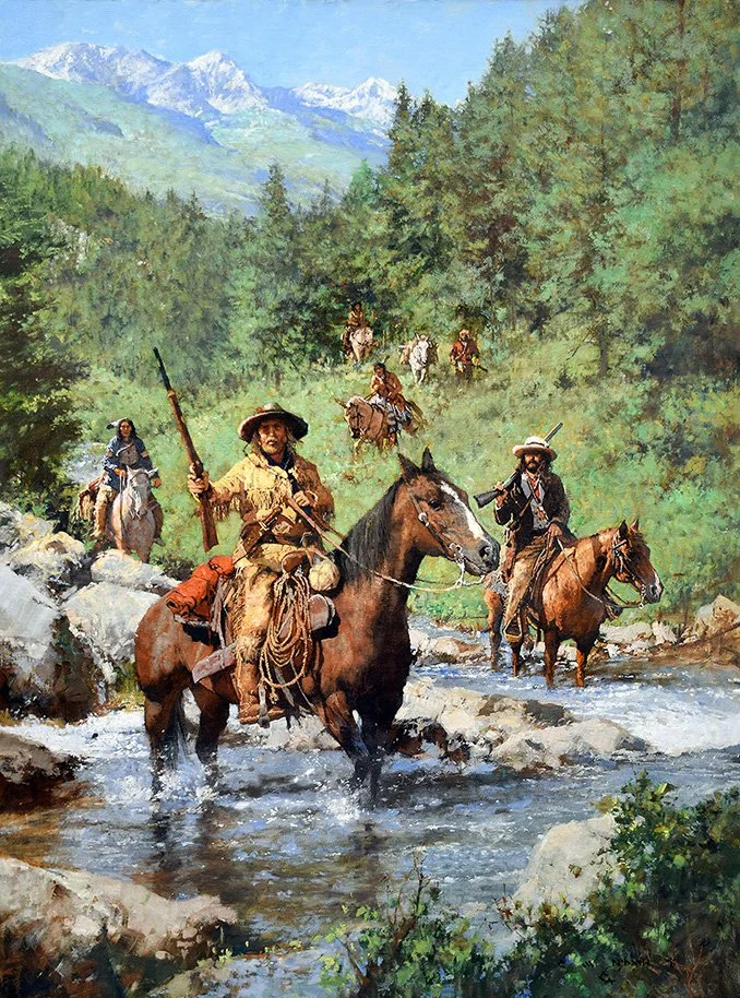  “Bridger”  Oil on Linen  40”h x 30”w  *****SOLD*****  