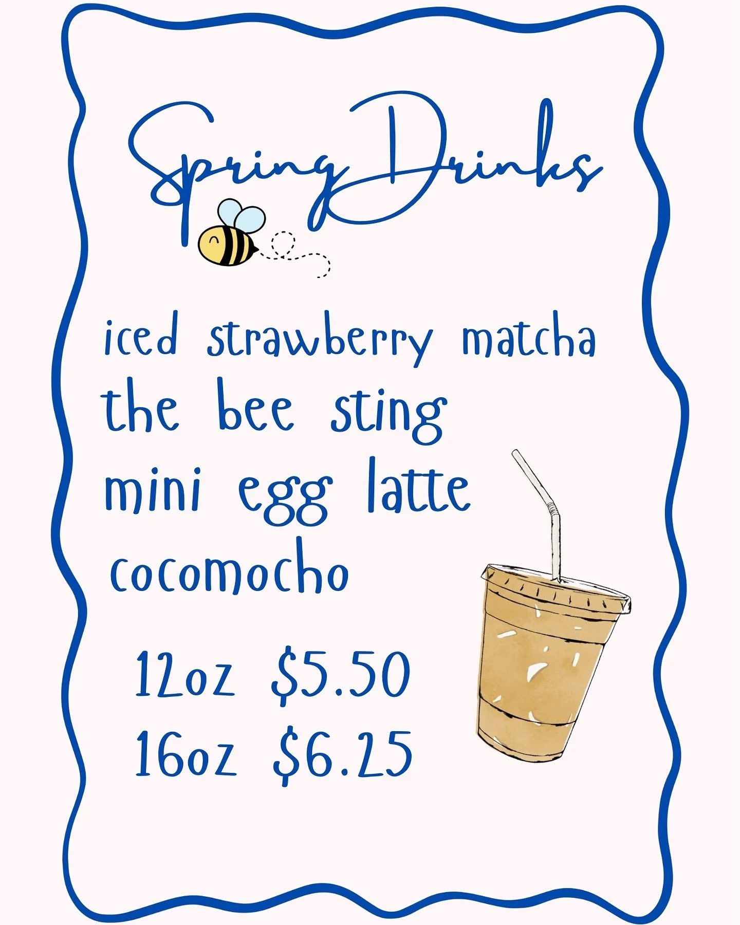 S P R I N G menu is here!!