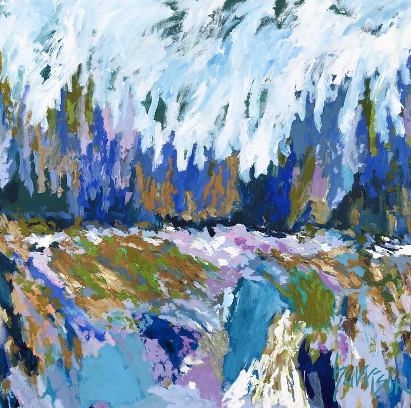 GOT THE BLUES 36x36 $1700 36%22w x 36%22h Acrylic on canvas Gallery wrapped 1.5%22 edges.jpg