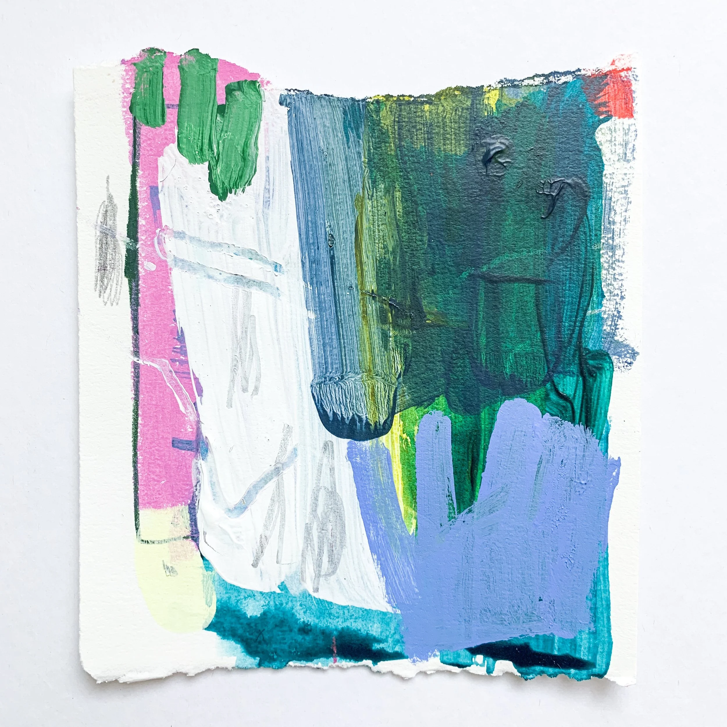 LOS nine 7x6%22 mixed medium work on paper. $110.jpg