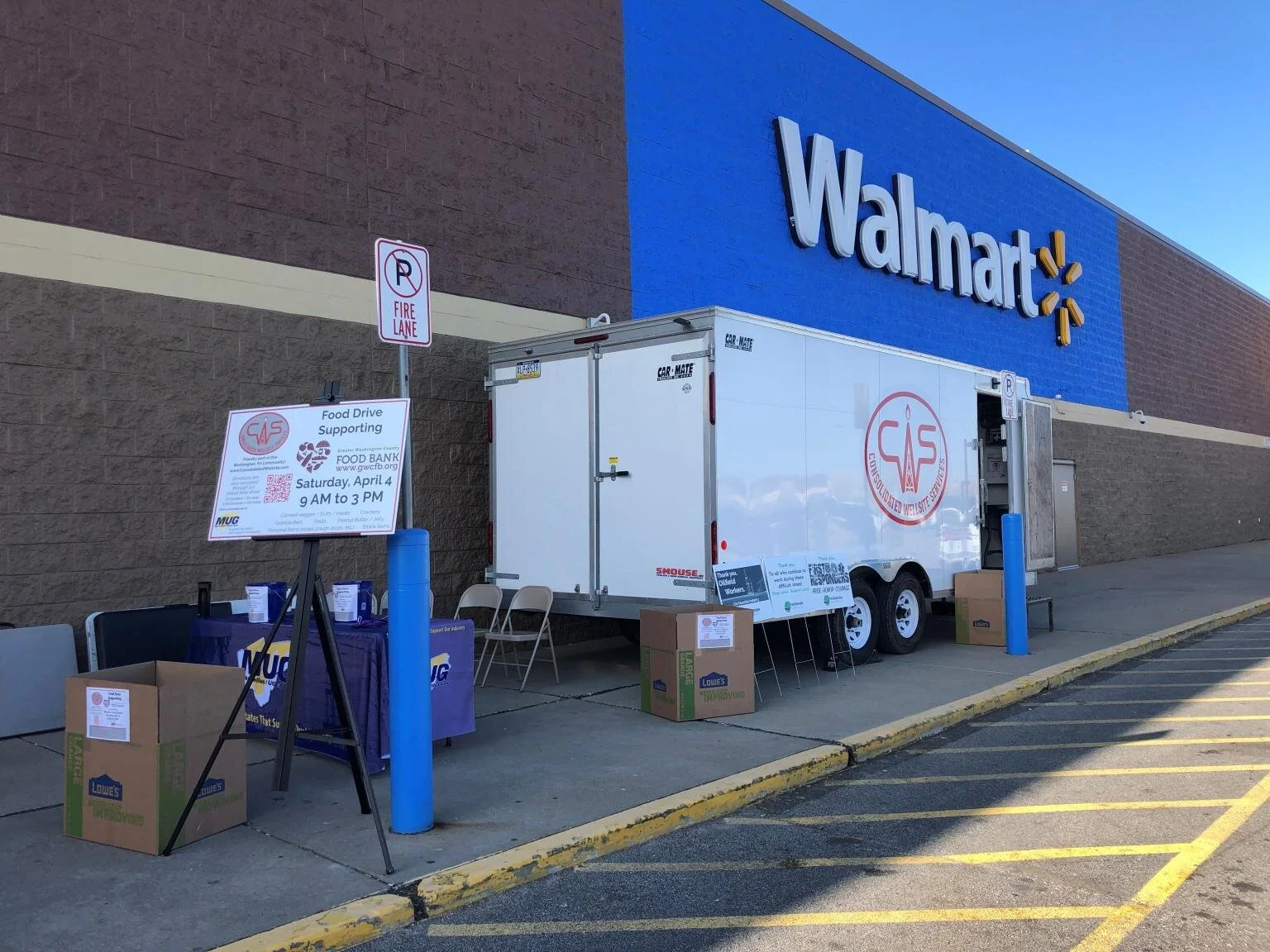 MUG Makes Donation to the Greater Washington County Food Bank