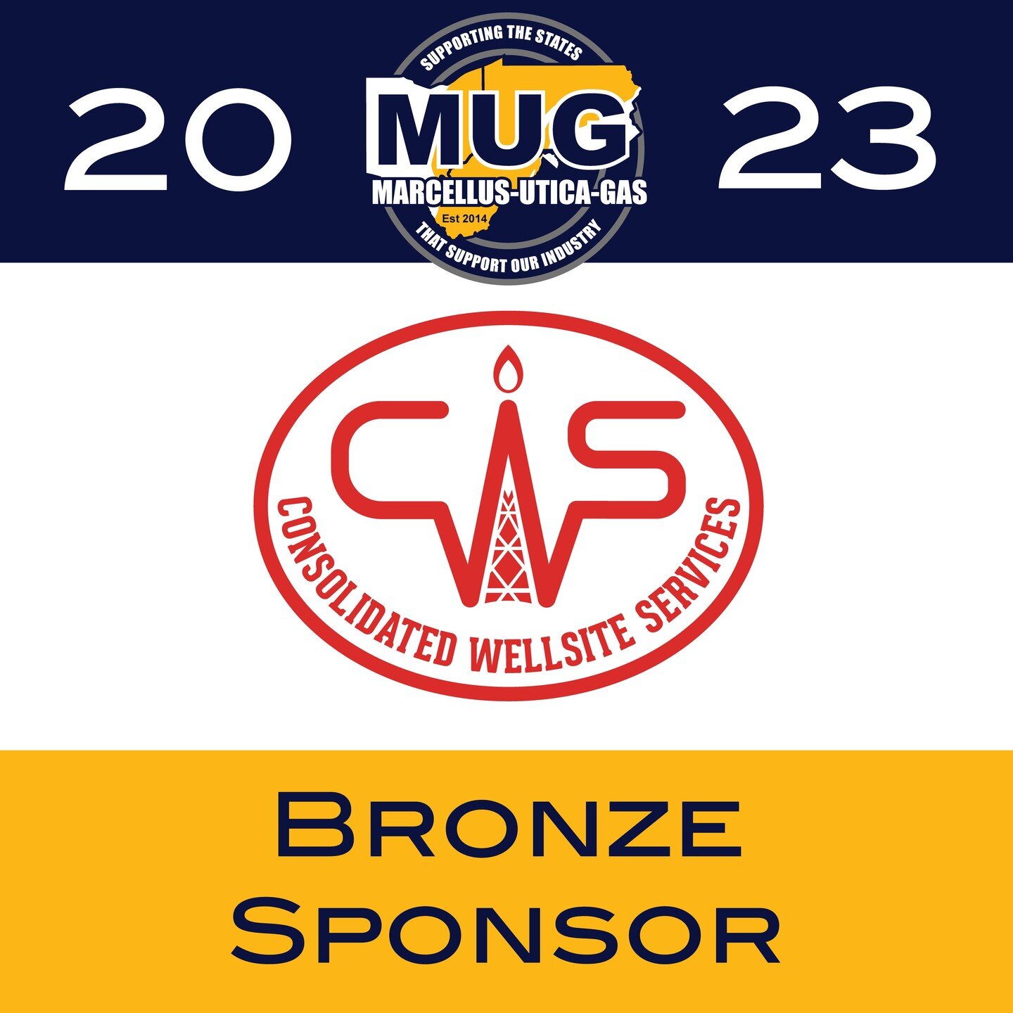 Thank you to our Bronze Sponsor, Consolidated Wellsite Services, for your support in 2023!