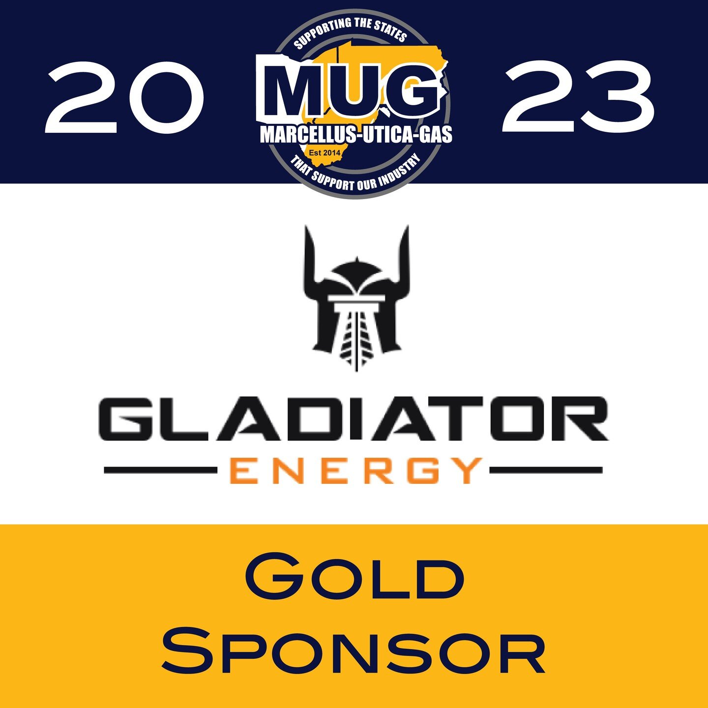 Thank you to our Gold Sponsor, Gladiator Energy, for your support in 2023!