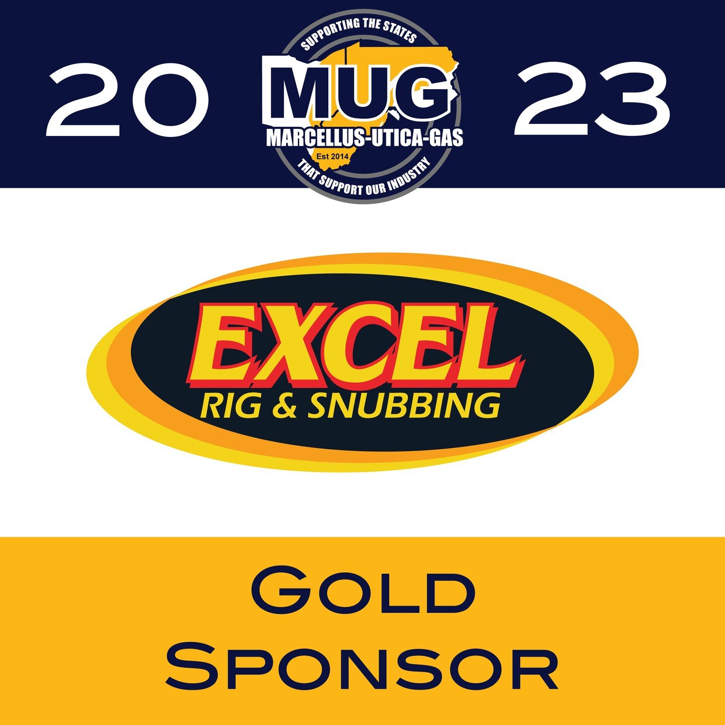 Thank you to our Gold Sponsor, Excel Rig &amp; Snubbing, for your support in 2023!