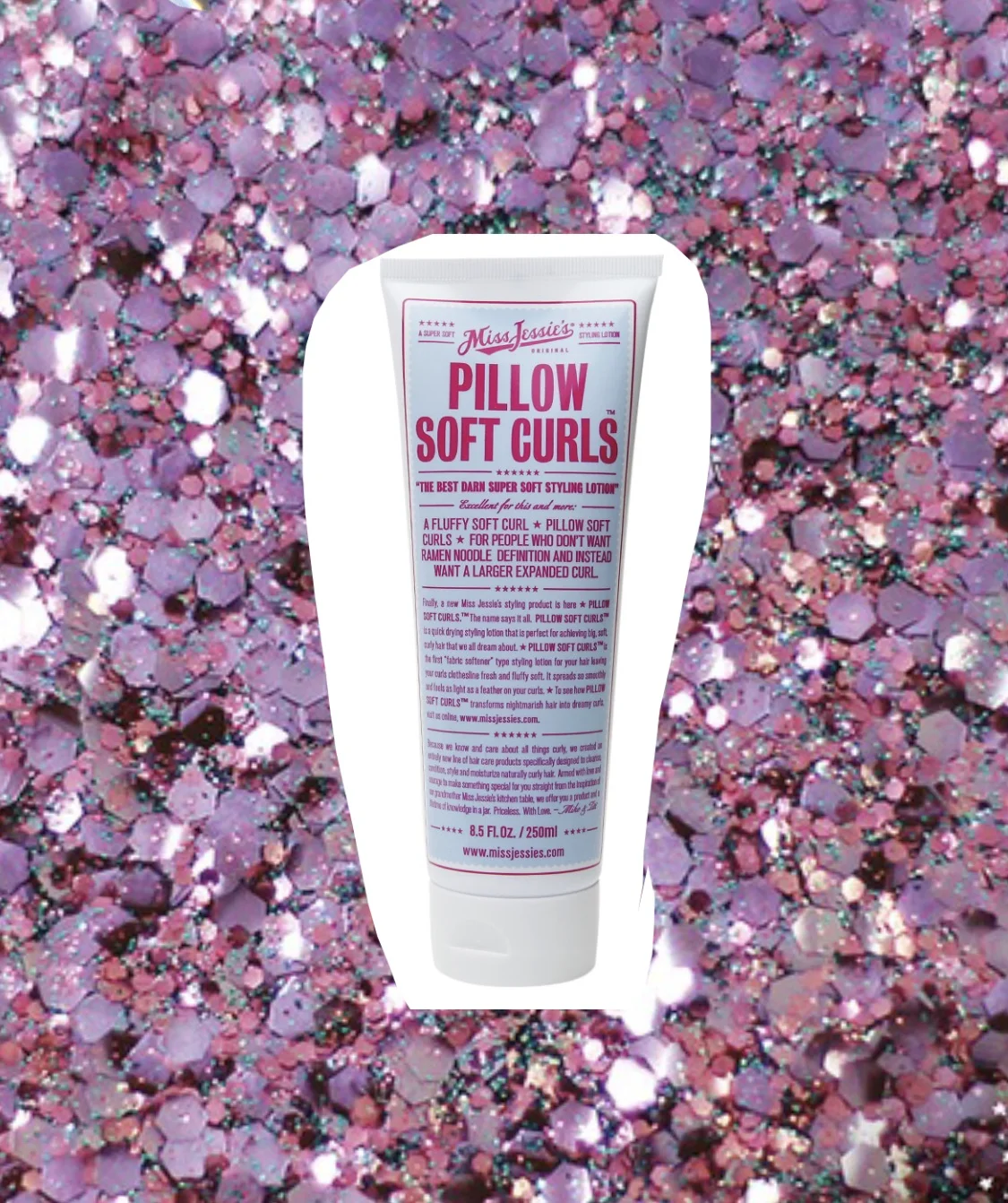 Pillow Soft Curls conditioning lotion I don't want to put too much weight on a curl lotion, but this product truly saved my hair. After struggling with dryness, having to cut my hair into a bob because my curls would get too out of control, and the aforementioned, accidental row of dreadlocks I had underneath my hair in the 8th grade. After years of abusing my hair with harsh products and heat in order to flatten out some of my curls, Ms. Jessie's product line was a haircare savior. Pillow Soft Curls is my personal favorite because it works simultaneously as curl cream, a detangler, and a moisturizer. However, Ms. Jessie's line is full of products for every type of curl. If you don't have a problem with dryness like I do, I have heard that Multi Cultural Curl is a great cream for more definition. I got mine at Target .