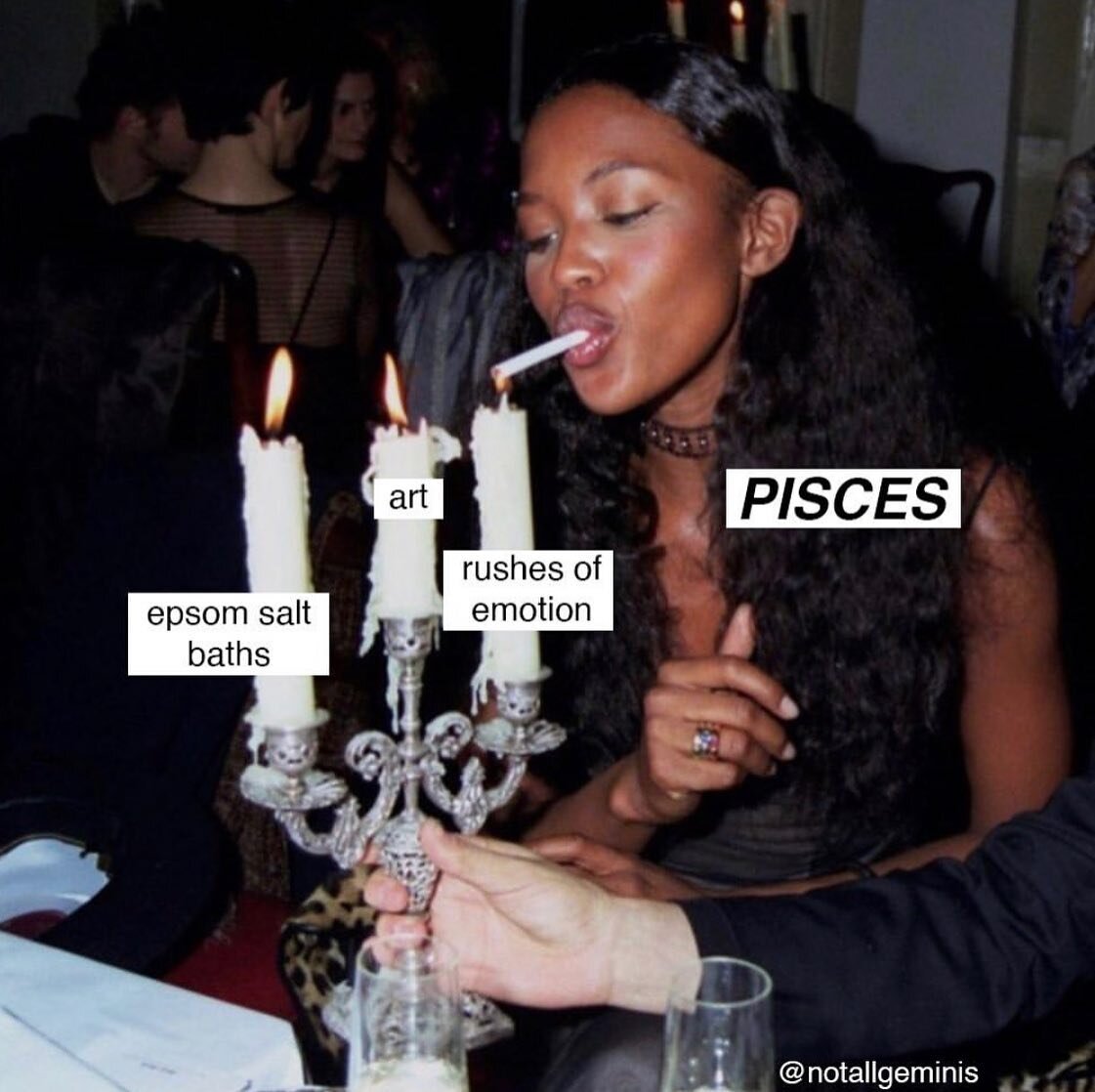 ARE U FEELING PSYCHIC? ✨ Pisces season is here, and our music team (including our resident Pisces princess EIC @alienemz ) have curated a Pisces Power Hour playlist on the Wednesday Zine Spotify that will both get you in your deep feels and remind yo