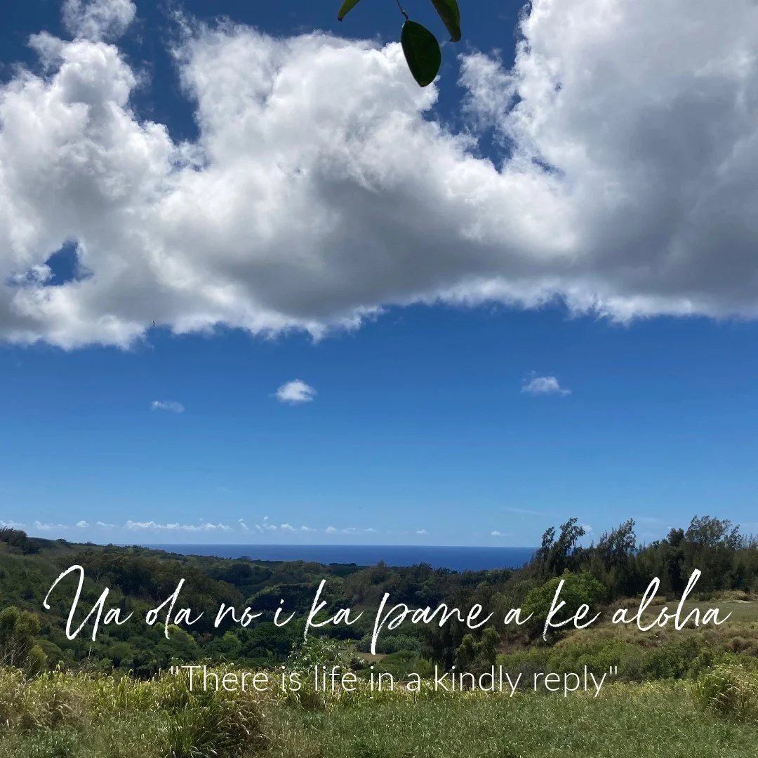 Hawaiian Phrase of the Week: Ua ola no i ke pane a ke aloha