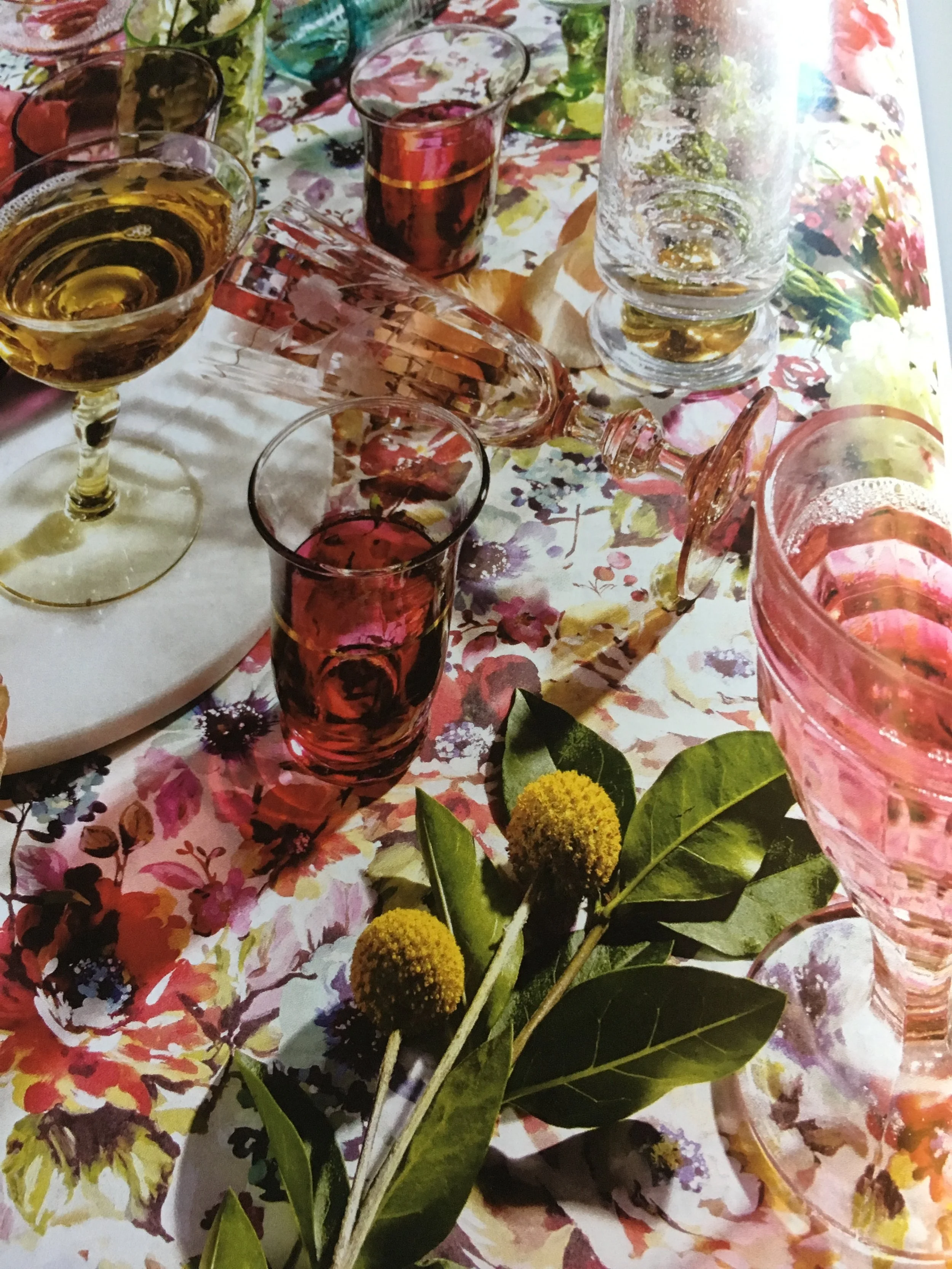 Flower Power Libations