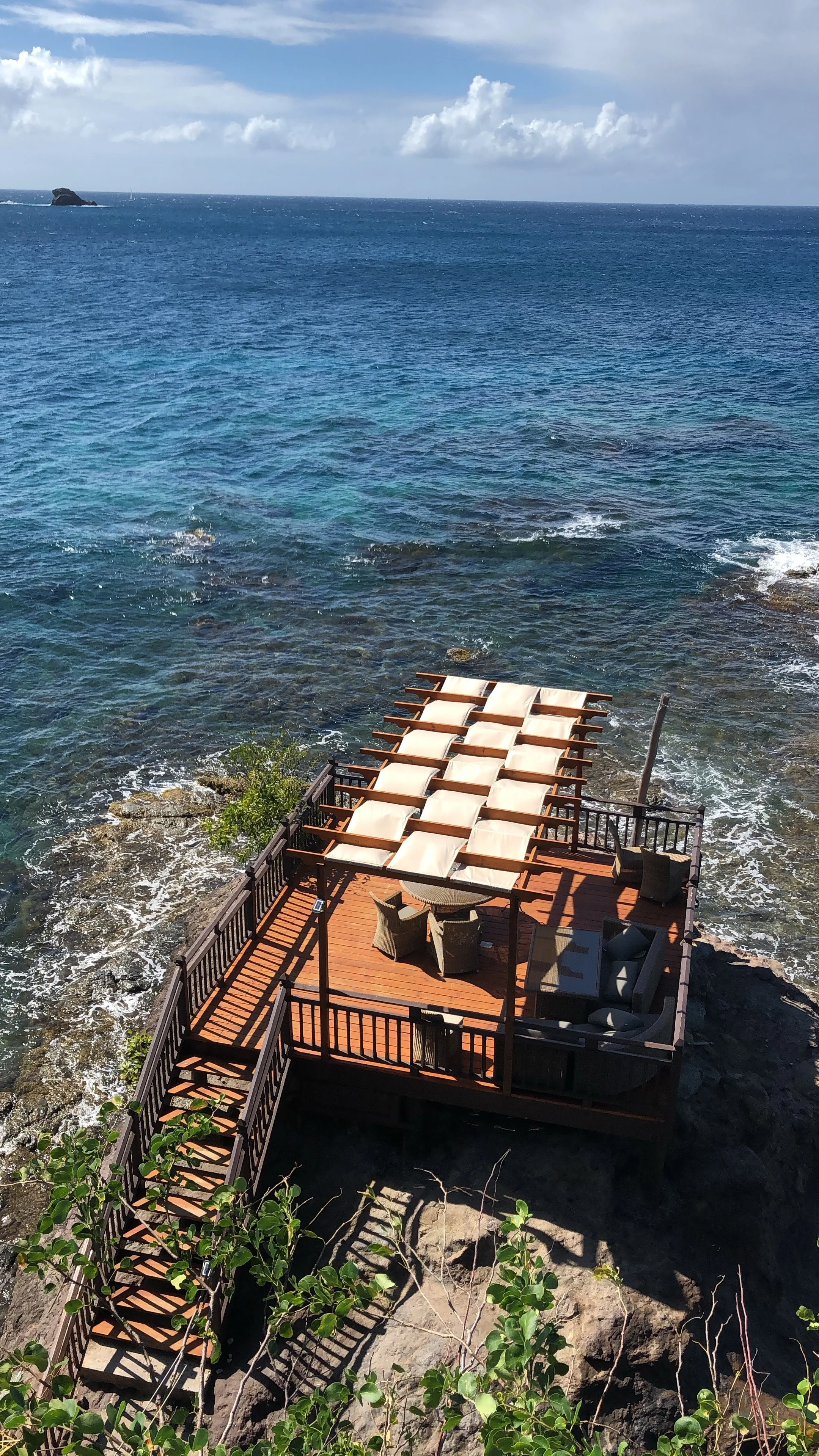 The perfect spot for an engagement followed by a Champagne zip line.