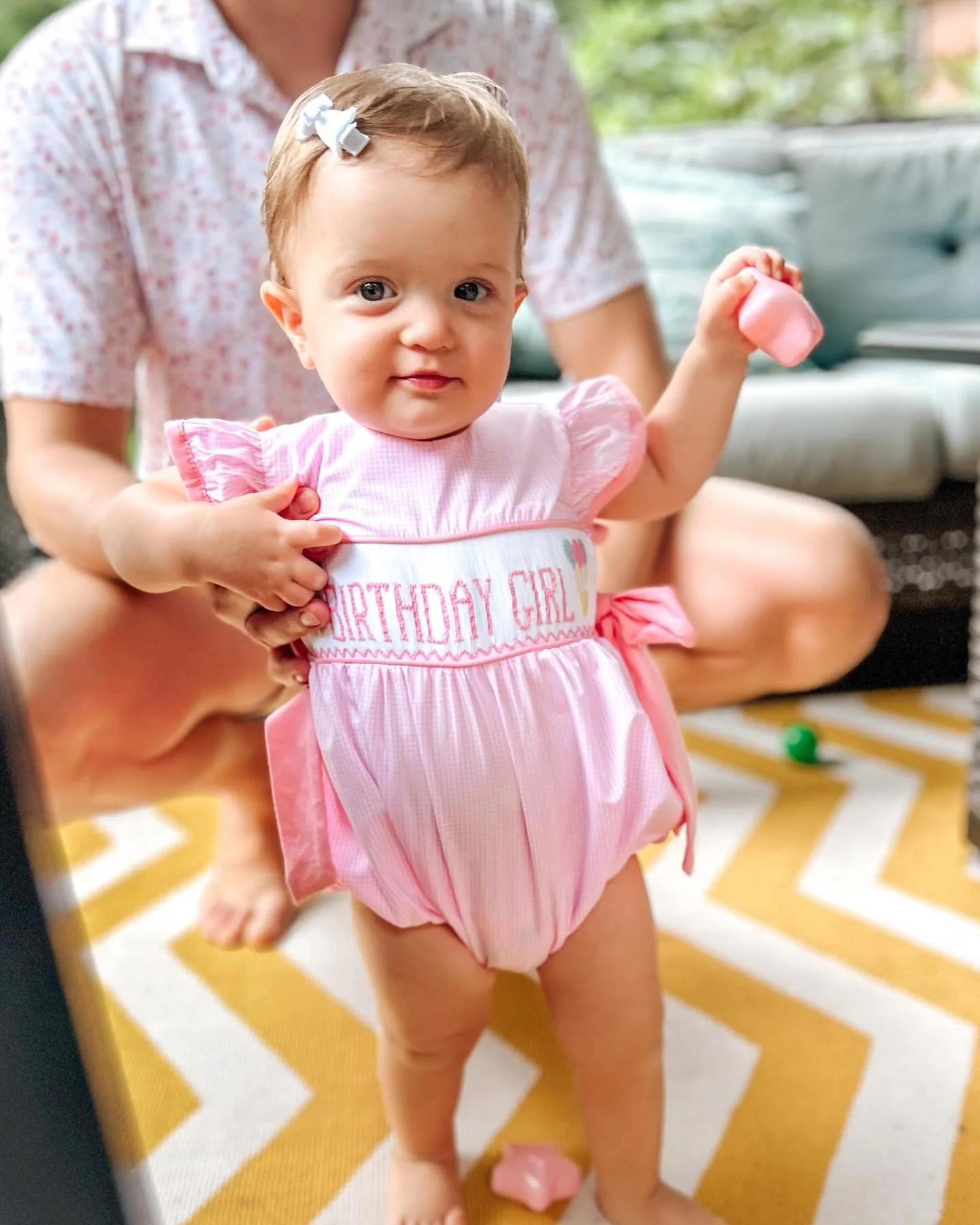 Just like that&rsquo;s she&rsquo;s one 🥹 happy birthday to my sweet Mia! 🥳