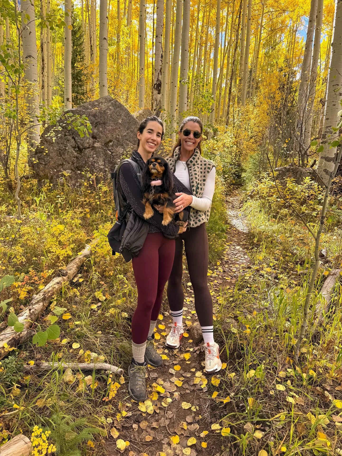 The trip finally made it out of the group chat ⛰️