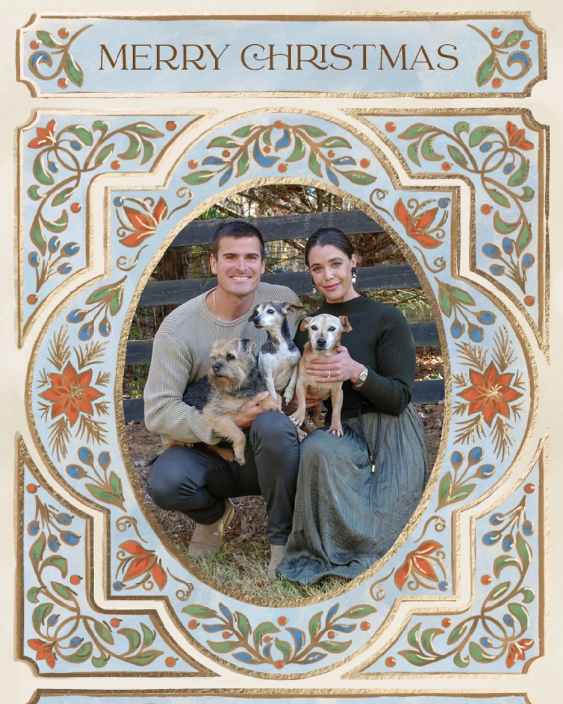 From our little family to yours, we wish you a Merry Christmas 🎄