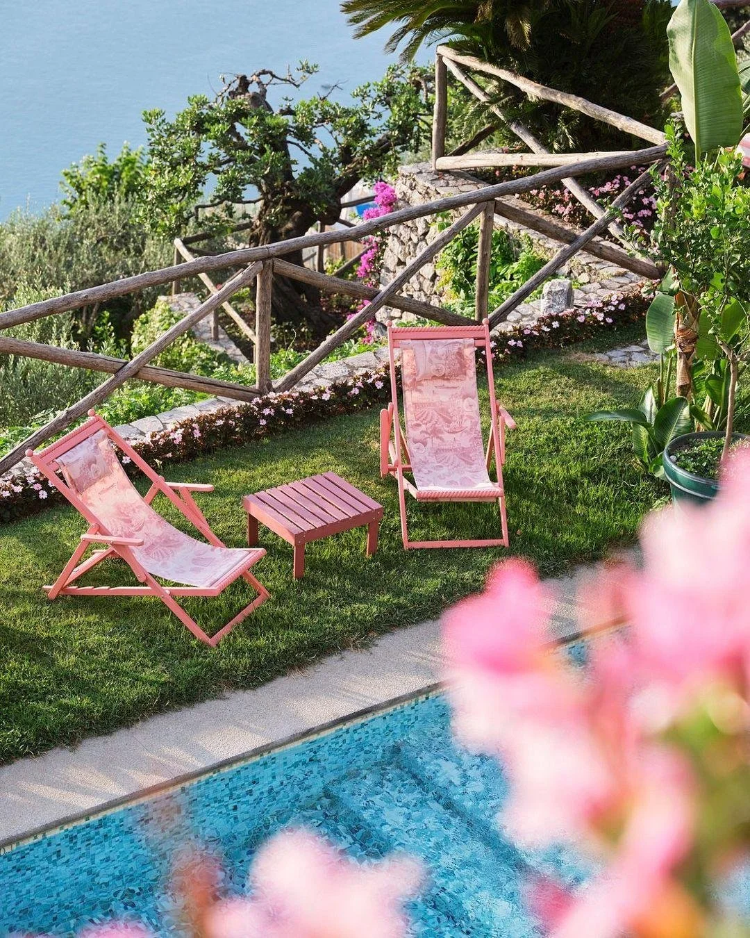 Travel advisor tip for the Amalfi Coast: Don&rsquo;t only stay along the water.

Some of the most memorable hotels are found high above the coastline in Ravello, including Palazzo Avina.

Palazo Avina&rsquo;s pink fa&ccedil;ade and flower-filled terr