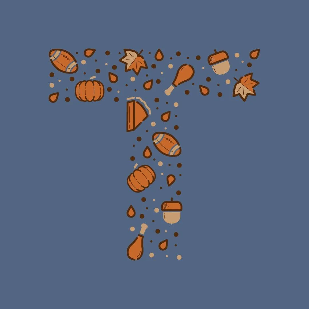 Thanksgiving Icon Letterform