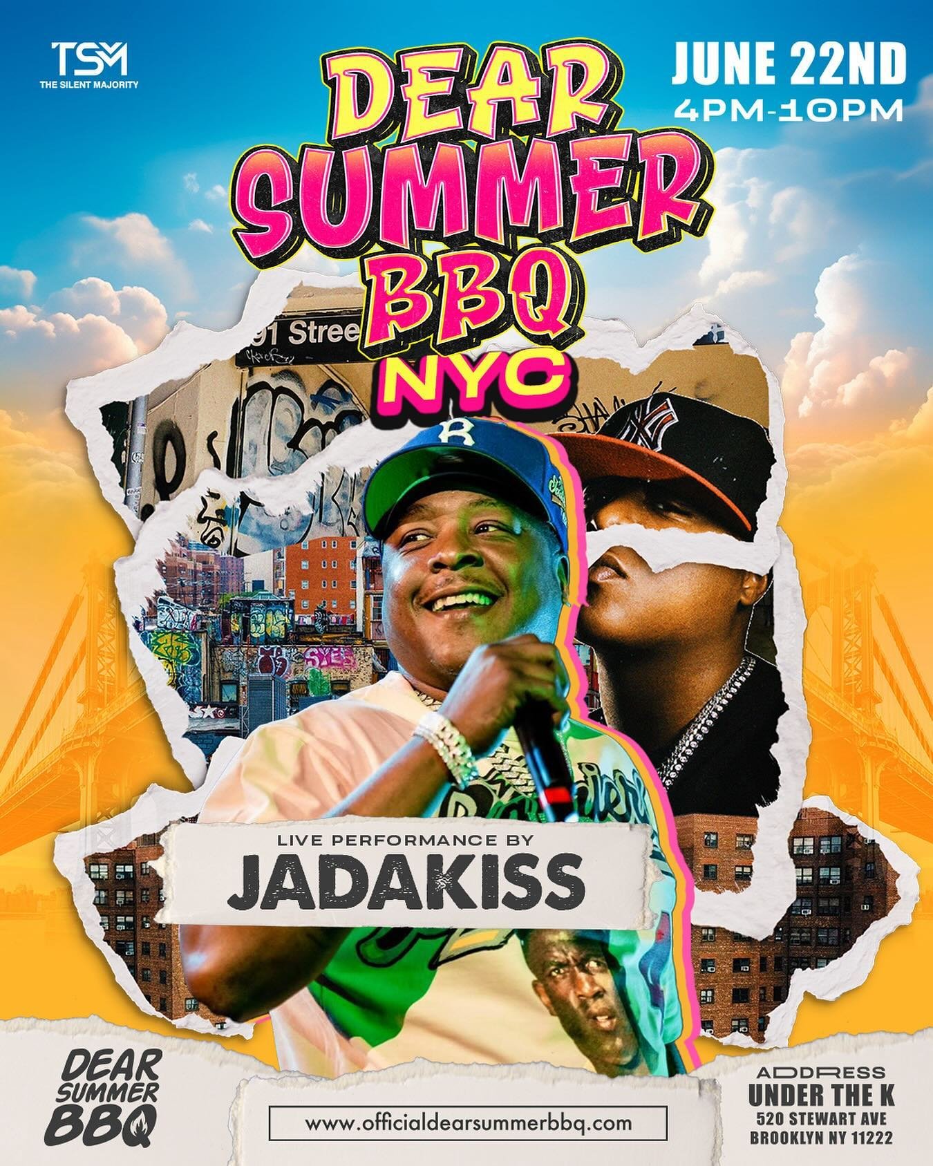 On The Day We Dropped Some Big News, NYC Shook Just A Little 🤷🏾&zwj;♂️

So Just In Case You Missed It,

A &ldquo;L&bull;E&bull;G&bull;E&bull;N&bull;D&rdquo; Will Be Hitting The Stage This Year At #DearSummerBBQ NYC👀

We Know That @jadakiss Perform