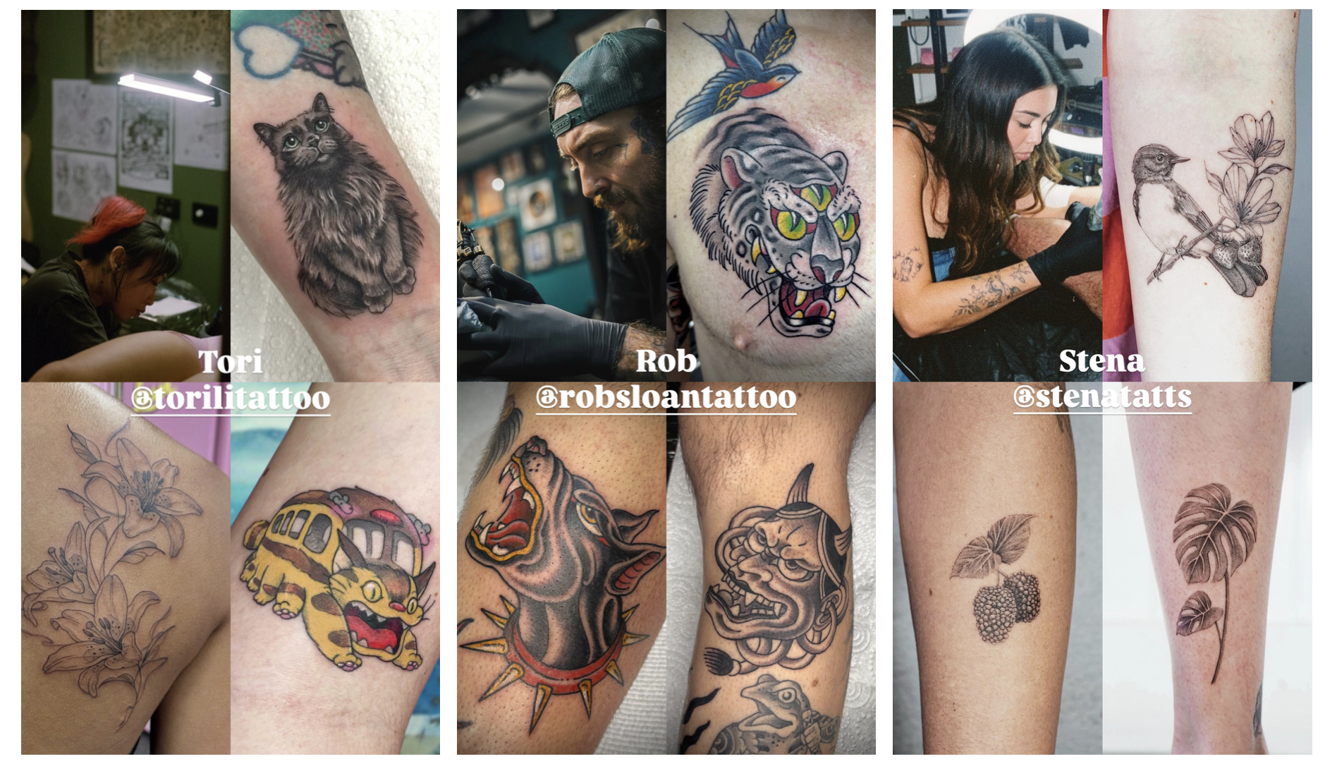tattoo guest artists fine line realism neo traditional sci fi black and grey colour