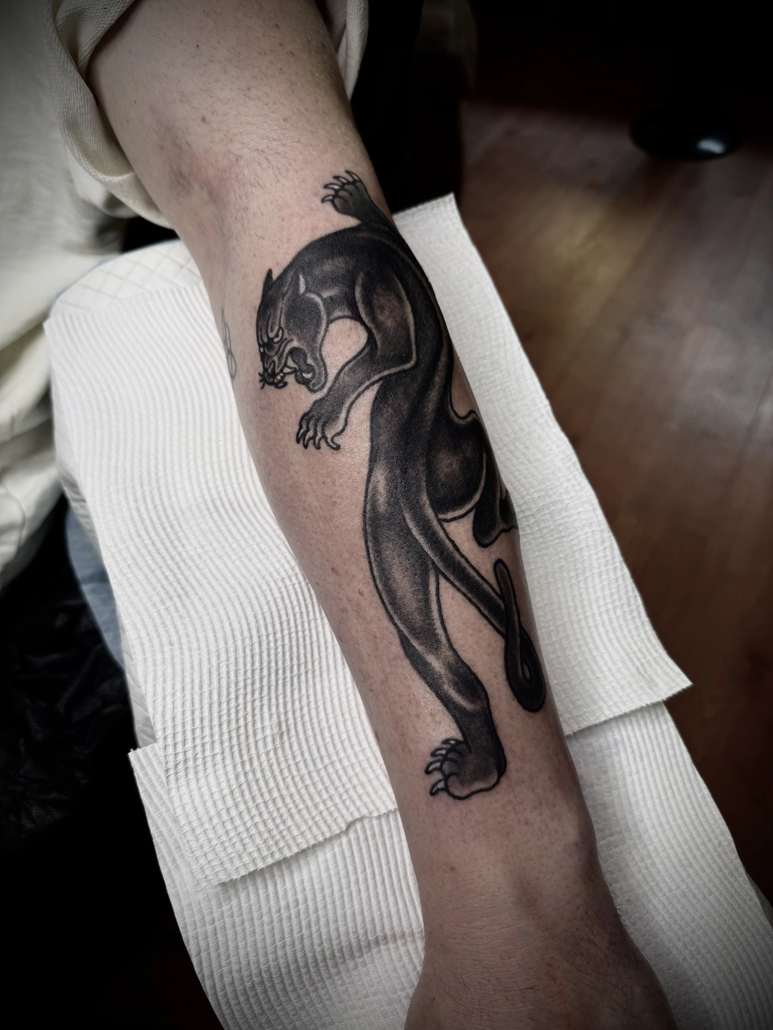 panther tattoo
