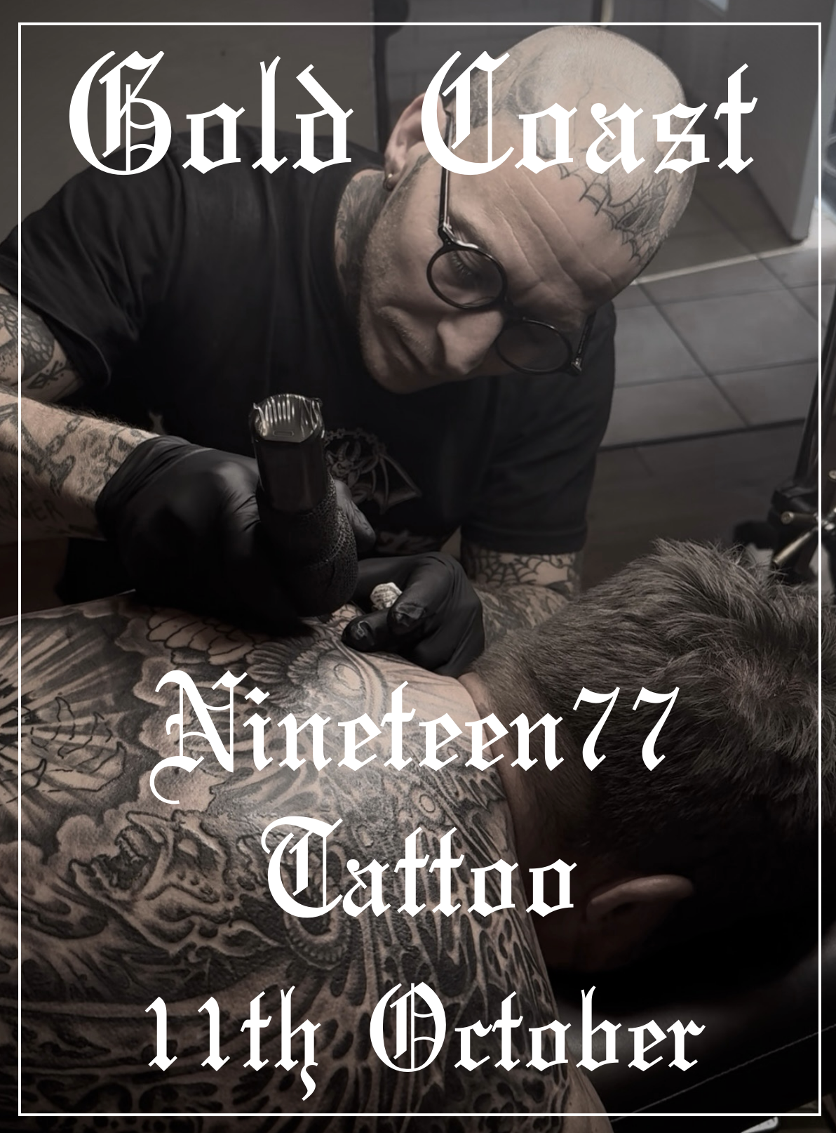 guest spot tattoo studio southport gold coast queensland october black and grey japanese traditional