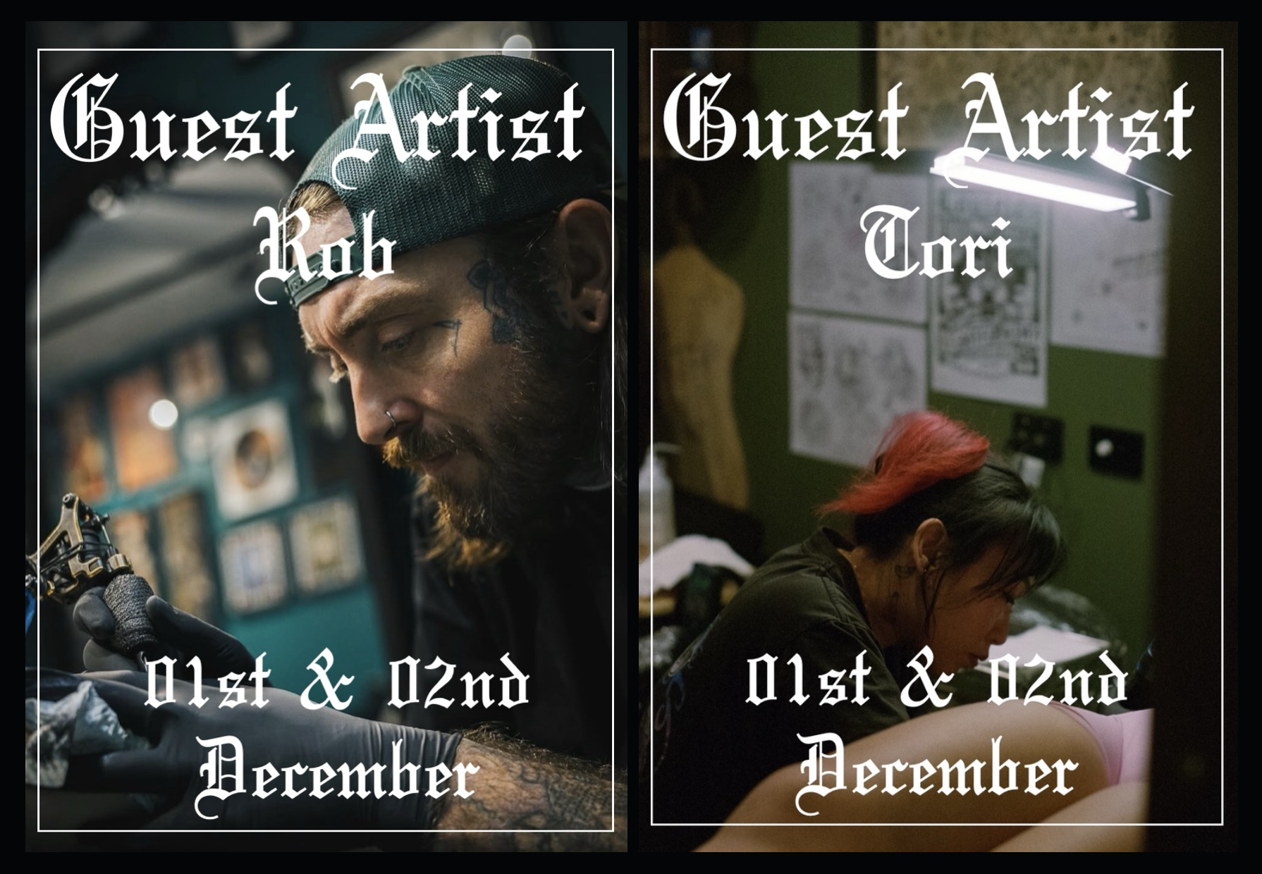 tattoo artists guest artist central coast tattoo studio
