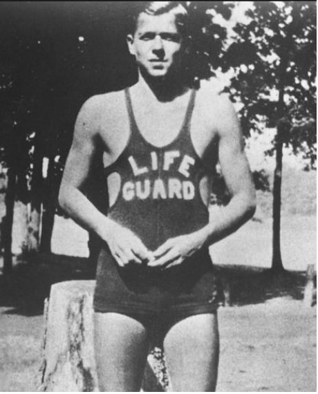 Reagan as Lifeguard