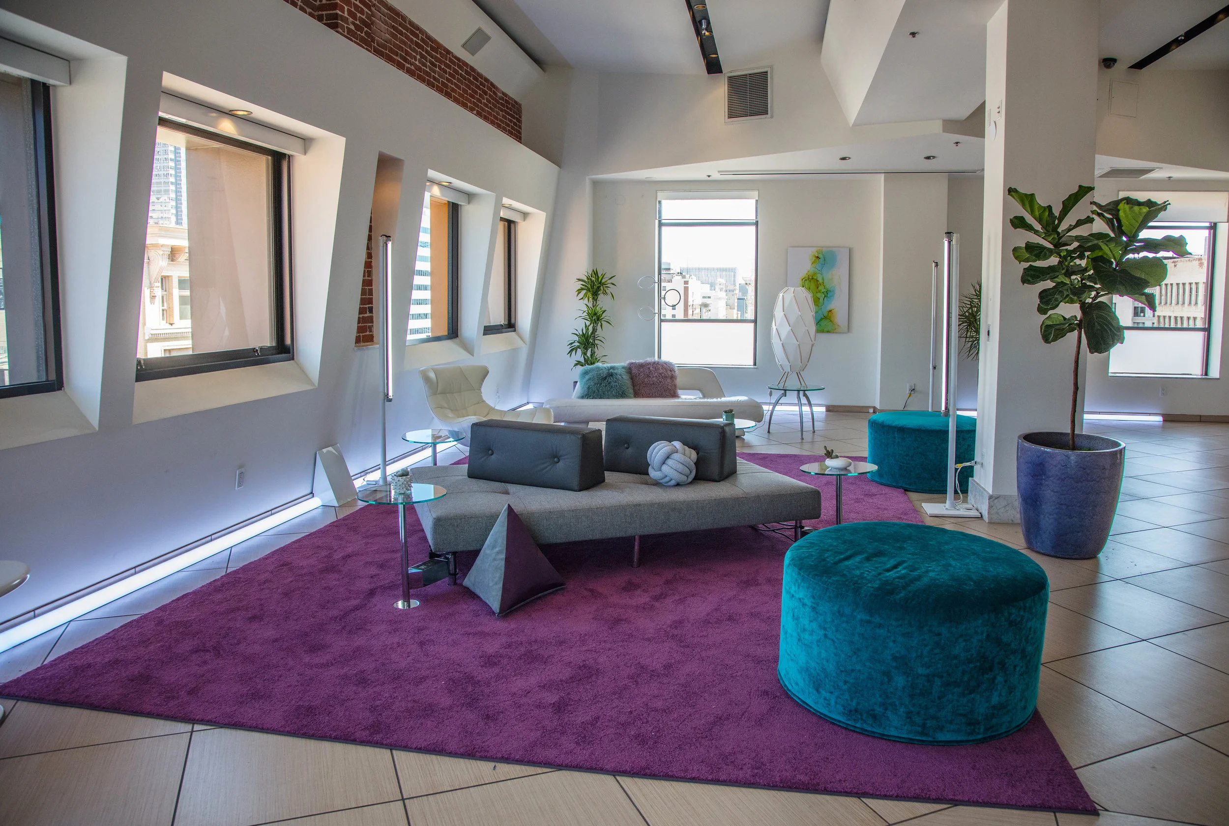The living room as shot Design by Derrick Hinamn Decor by Lauree Martell