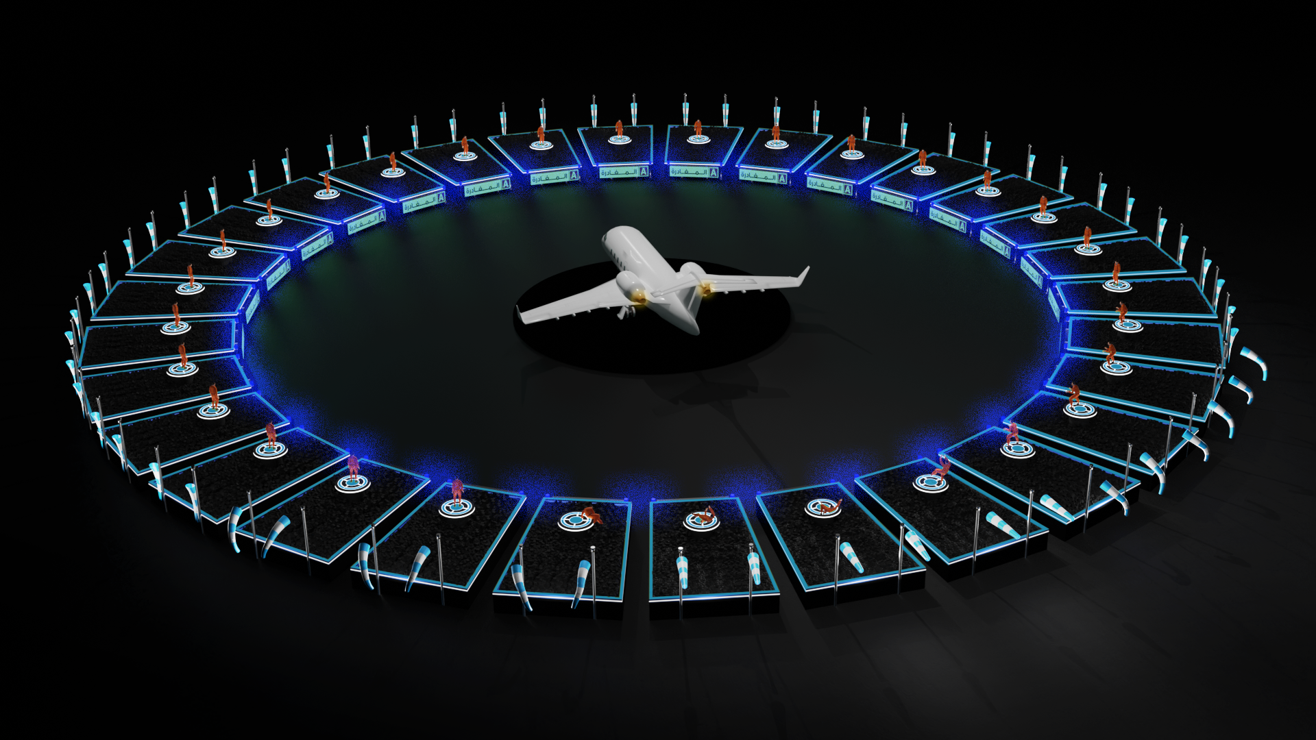 100 Pilots fight for a private jet 