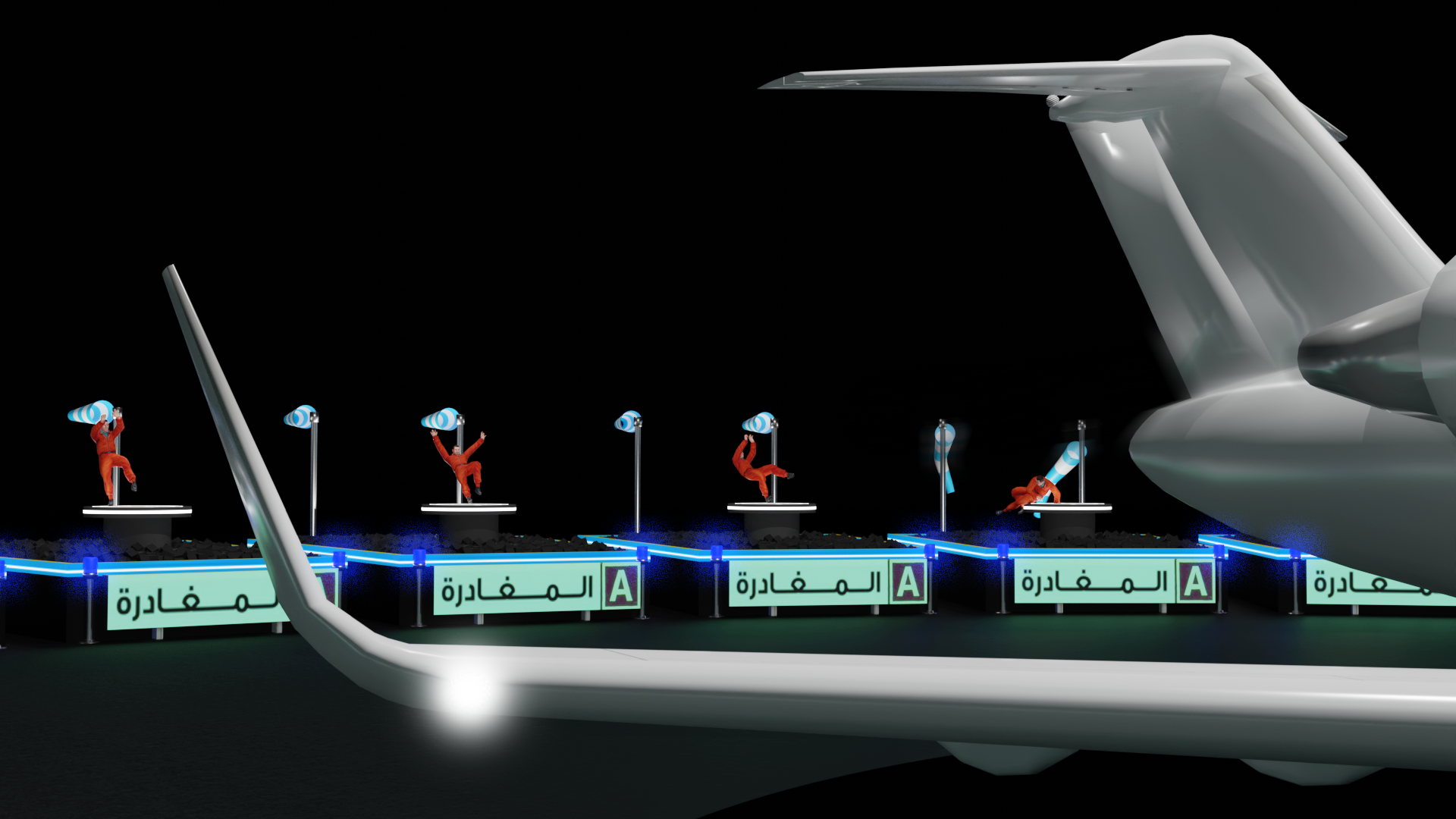 100 Pilots fight for a private jet 