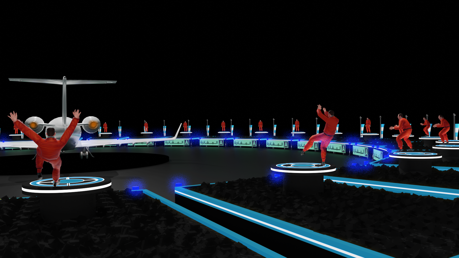 100 Pilots fight for a private jet 