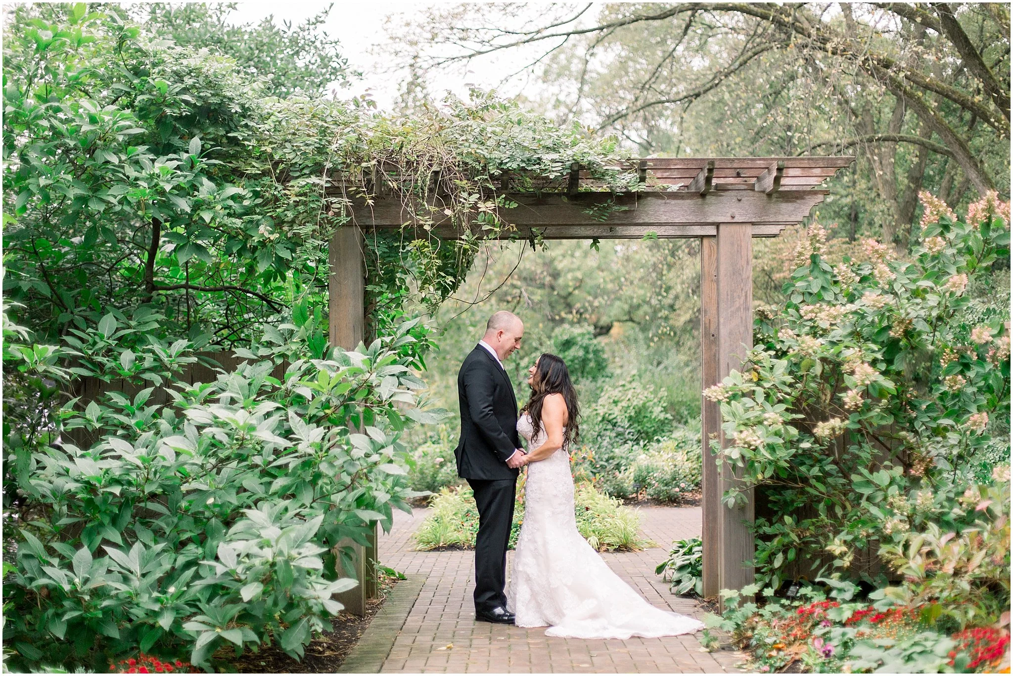 Drew + Isabelle - Morton Arboretum Wedding 