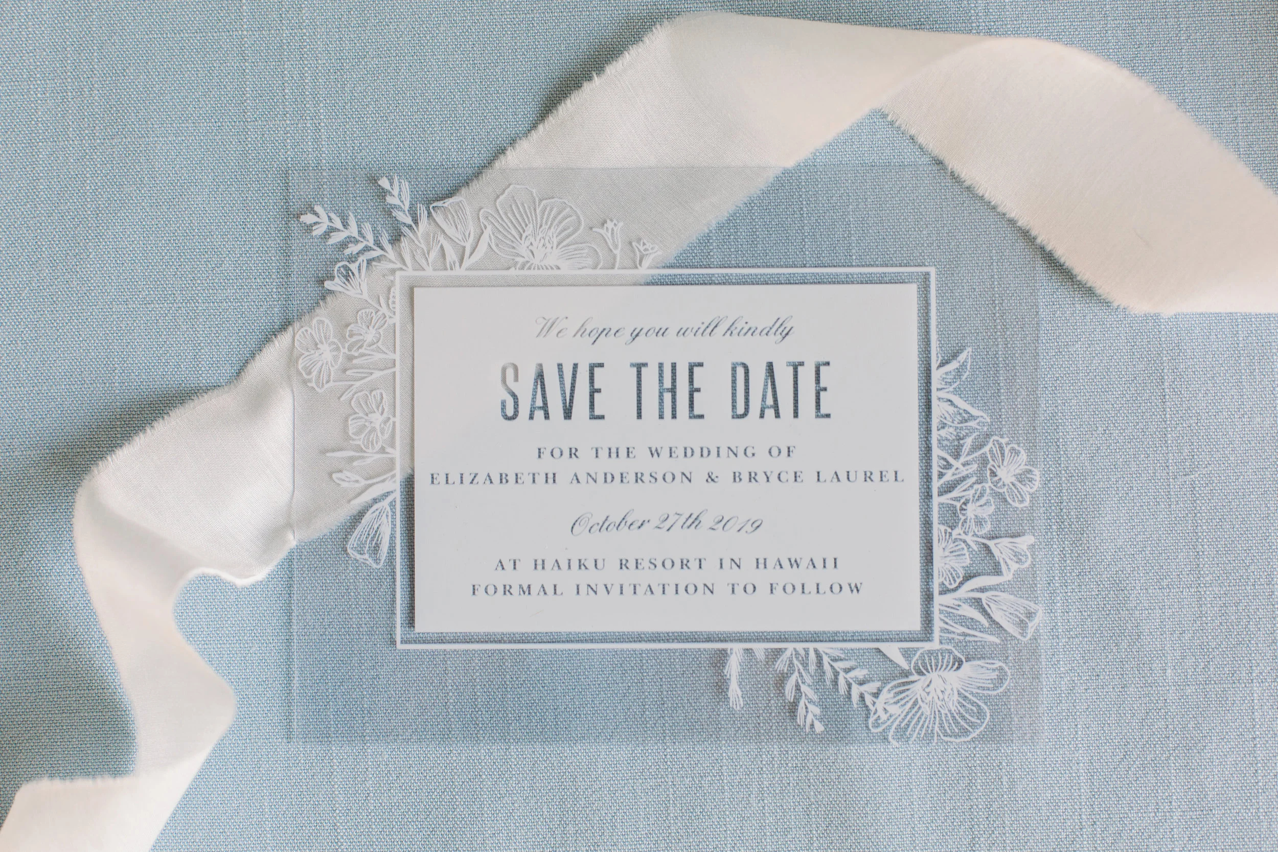 Spring Save the Date Styled Shoot with Basic Invite