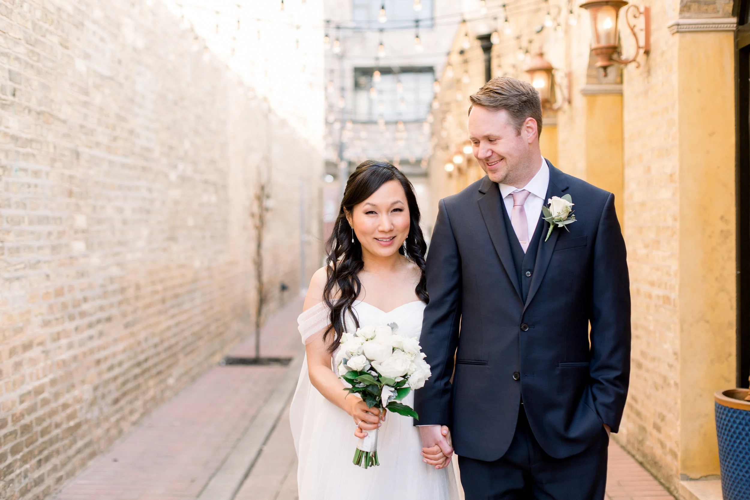 Julie + Brian - Metropolis Ballroom Spring Wedding Photography