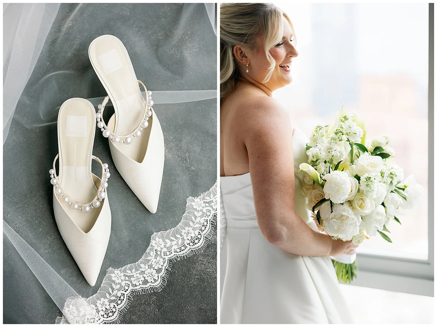 bride getting ready downtown chicago