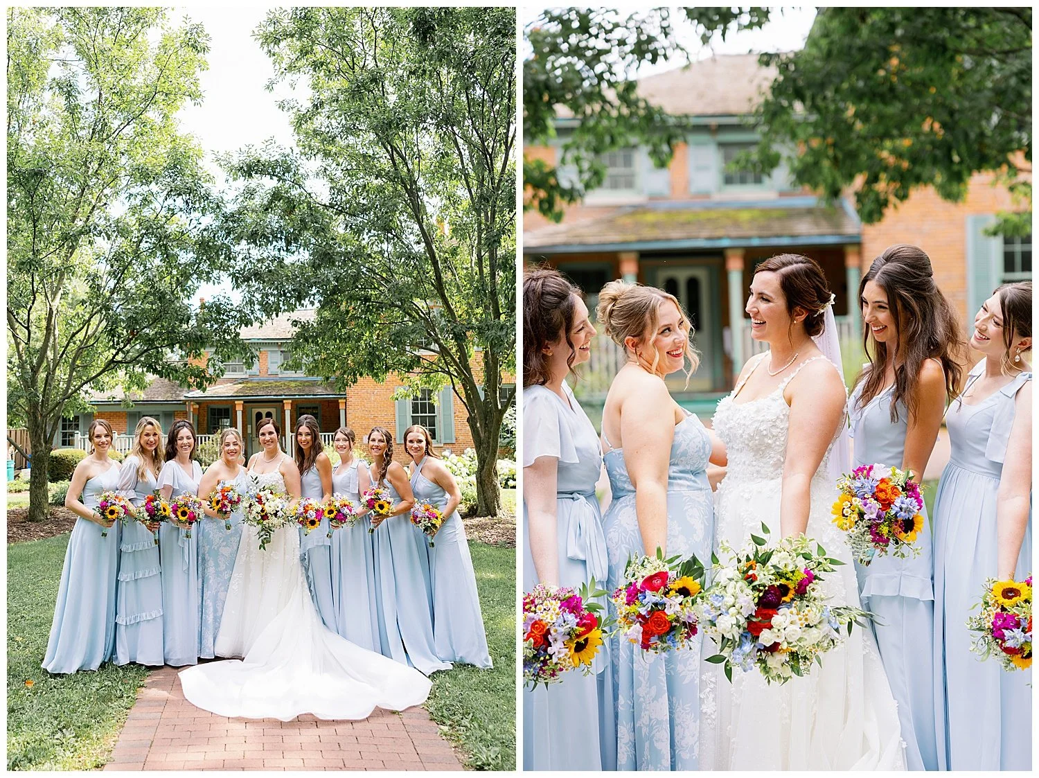  The Drake Oakbrook bridal party photos