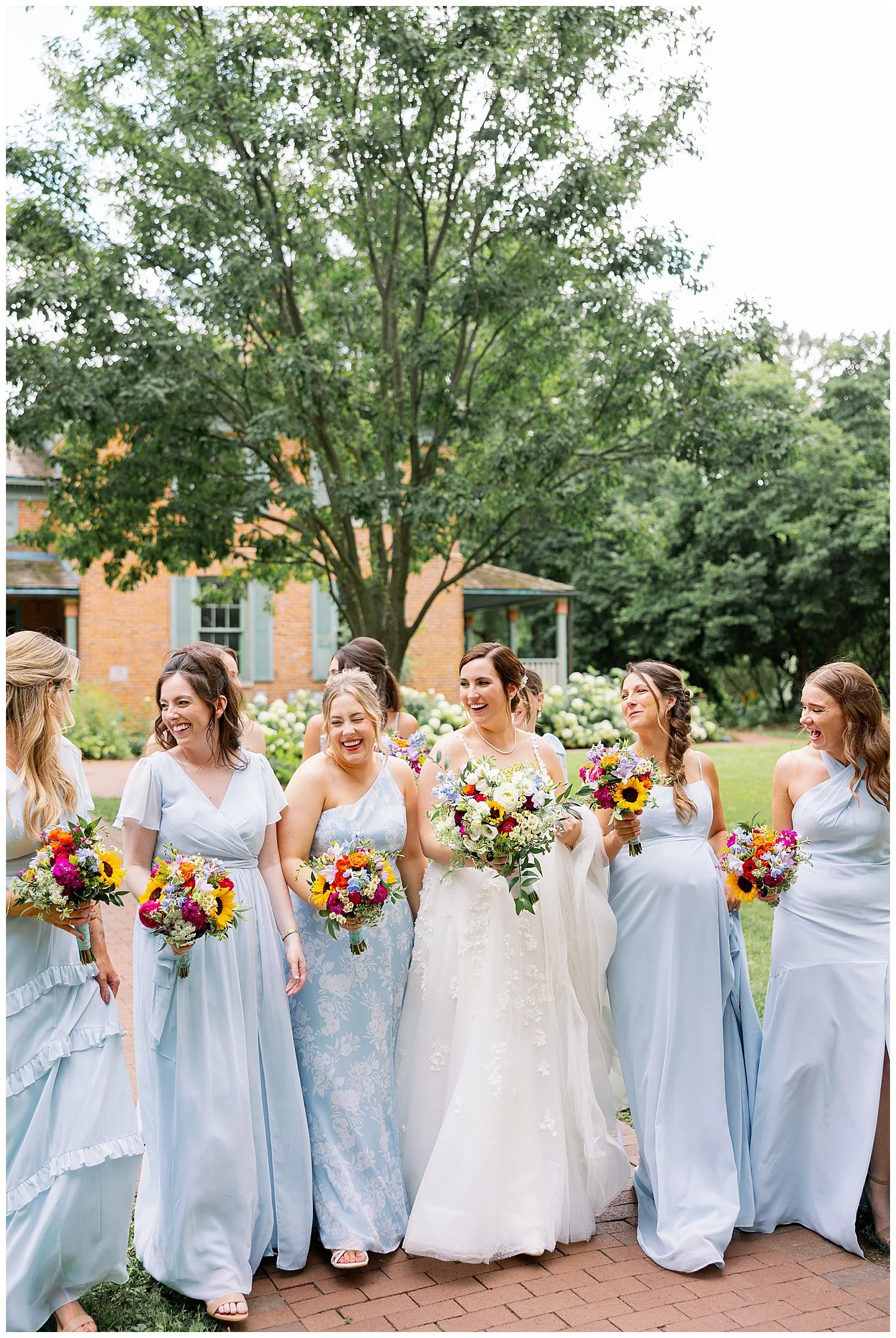  The Drake Oakbrook bridal party photos