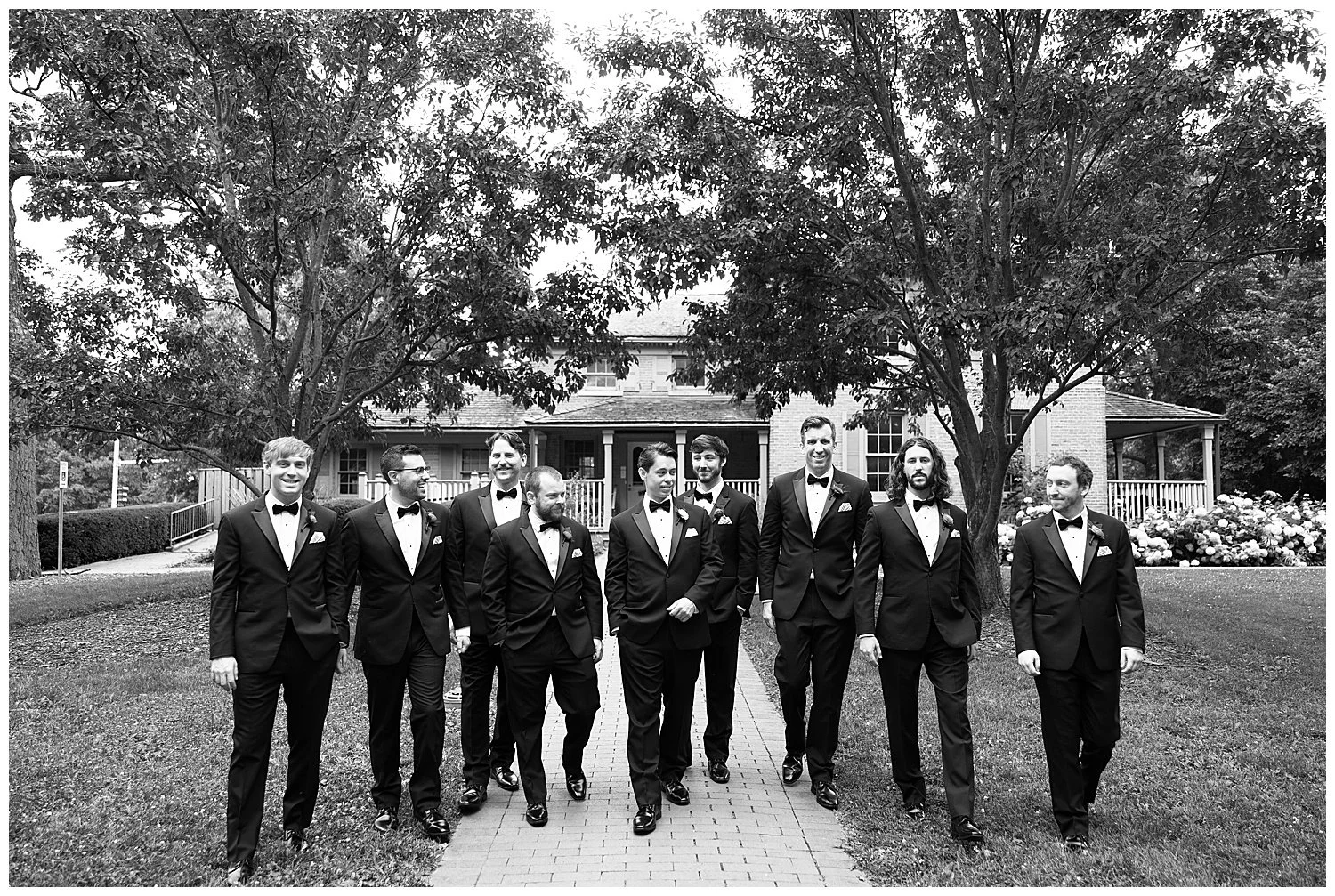  The Drake Oakbrook bridal party photos