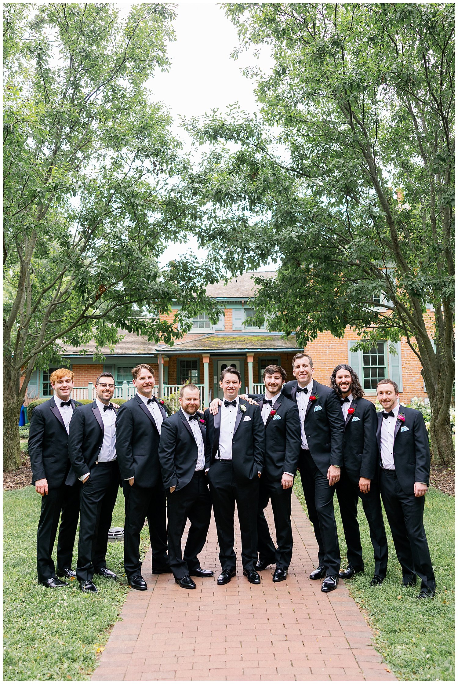  The Drake Oakbrook bridal party photos