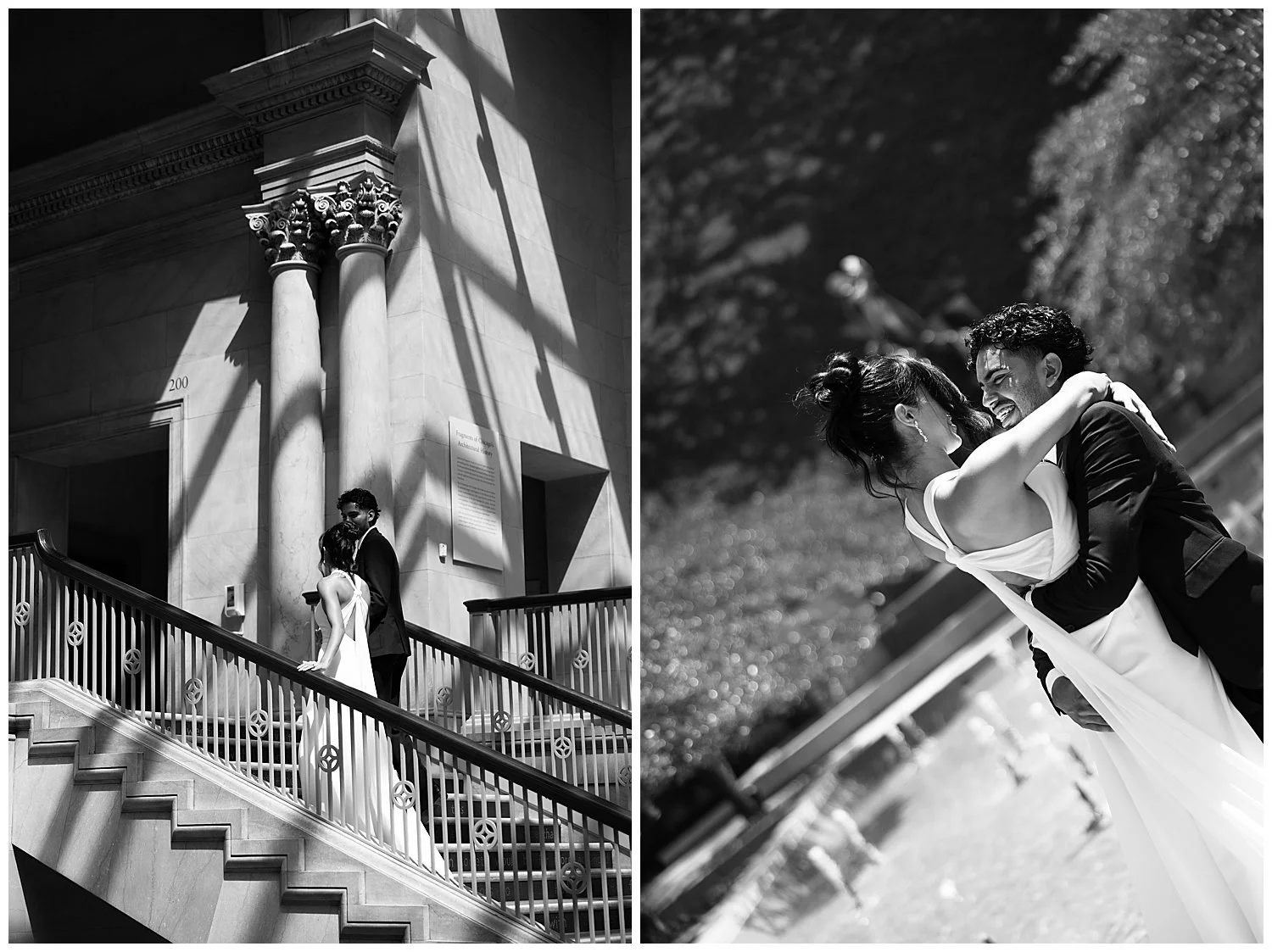 Art Institute Of Chicago Elopement Photos