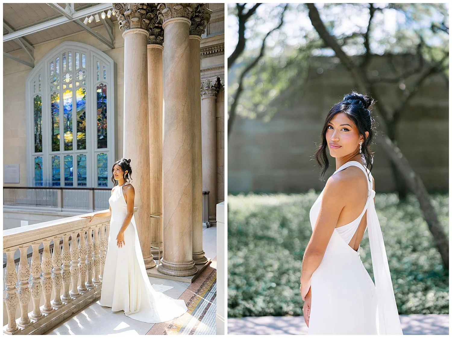 Art Institute Of Chicago Elopement Photos