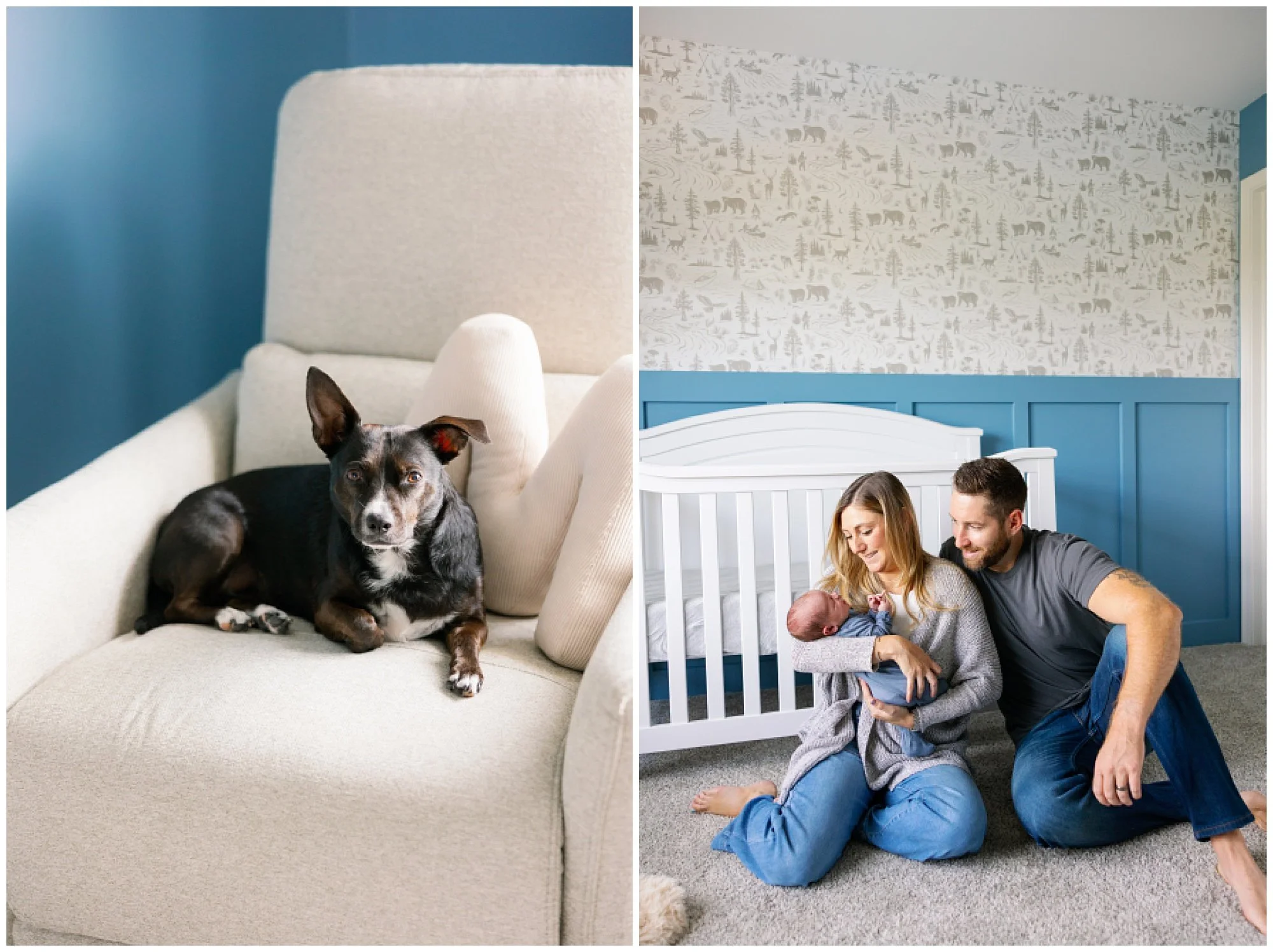 Chicago Lifestyle Newborn Baby Photographer