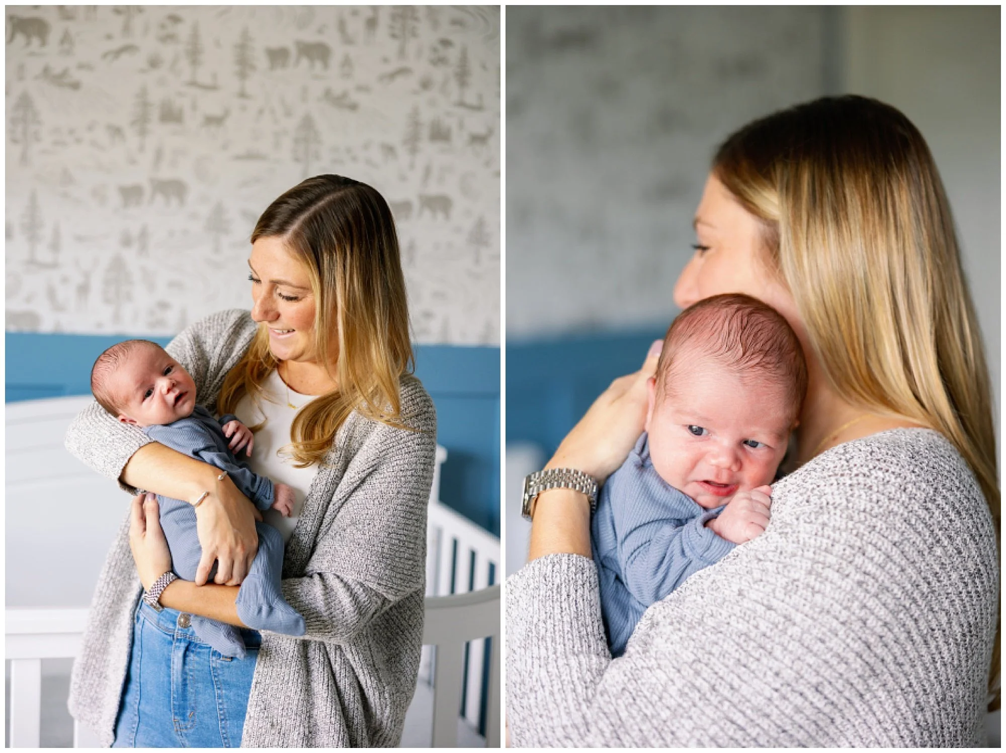 Chicago Lifestyle Newborn Baby Photographer