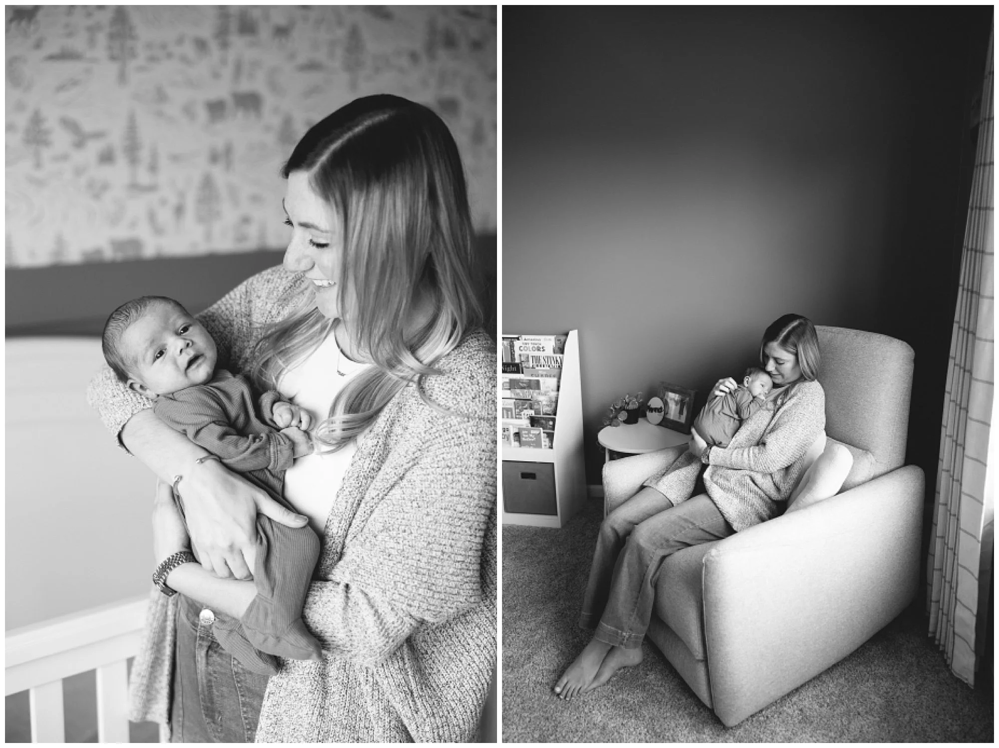 Chicago Lifestyle Newborn Baby Photographer